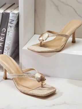 Shein Seashell Heels